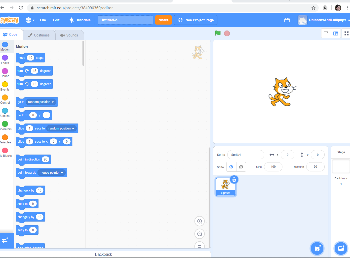 Installing scratch imaginecodecreate